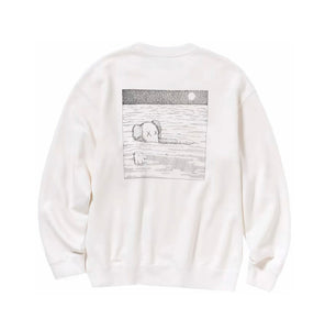 Sweatshirt Uniqlo X Kaws White