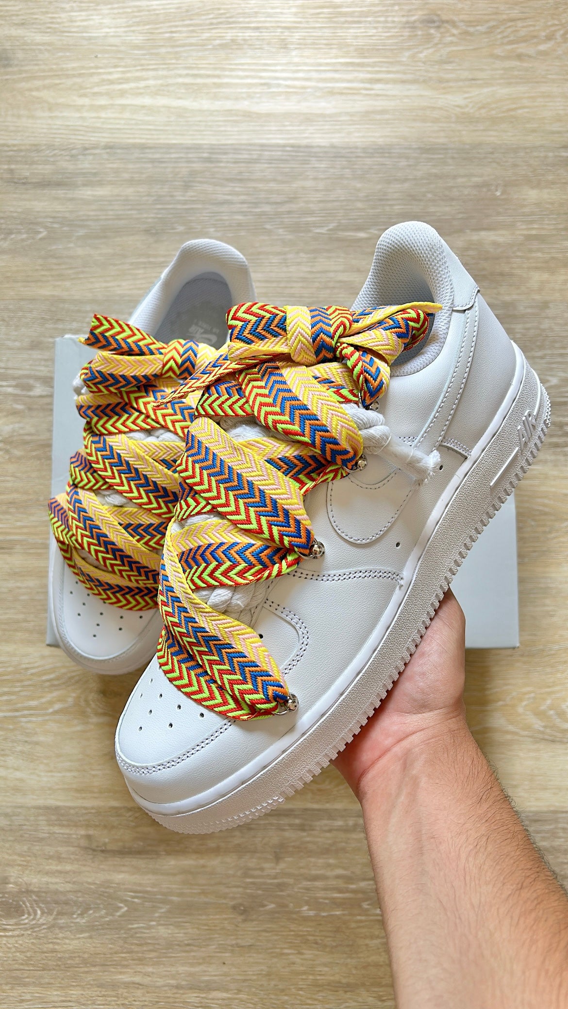 Air Force 1 Rope Laces Lanvin Yellow