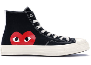 Converse x Comme Des Garçon High Black