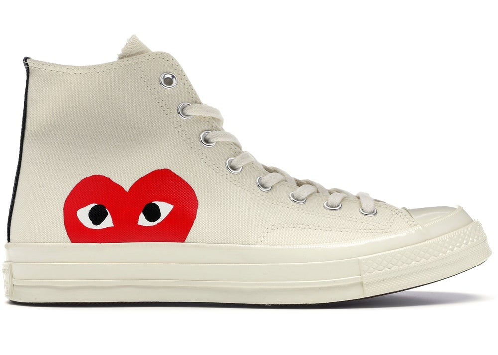 Converse x Comme Des Garçon High White