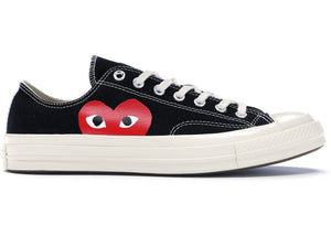 Converse x Comme Des Garçon Low Black